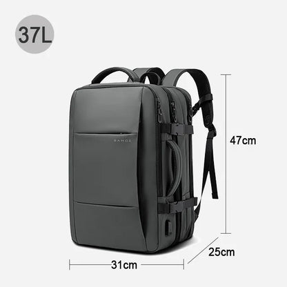 BANGE Premium Travel Backpack – 37L Smart & Expandable Laptop Bag